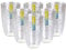 Bello Set of 6 Tall Clear Re-usable Plastic Tumbler Ideal for Picnics, BBQs & Parties