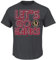 Majestic NHL T-Shirt Chicago Blackhawks Sudden Death Vintage Eishockey Let's Go Hawks (XL)