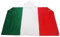 AZ FLAG - Umhangflagge Italien - 150x90 cm - Italienische Cape Fahne 100% Polyester mit Messing-Ösen - 110g