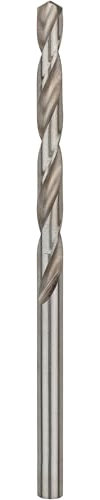 Bosch 10x PRO Metal HSS-G Spiralbohrer Standardlänge (für Nichteisenmetalle, Stahl, Ø 6,10 mm, Professional Zubehör Bohrmaschine/Schrauber)