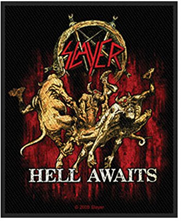 Slayer Hell Awaits Patch/Aufnäher Black