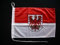 Motorrad-/Bootsflagge 25x40cm: Brandenburg
