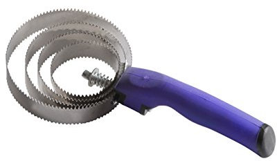 Federstriegel mit Softgriff, violett