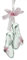 Weihnachtsschmuck, Motiv: Ballettschuhe, 15 cm, mit Schleife Rosa