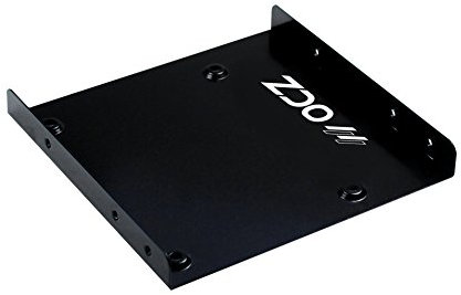 OCZ OCZACSSDBRKT2 2,5 Zoll zu 3,5 Zoll Mounting Bracket für SSD v2 schwarz