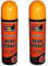 2 x ORANGE Fluorescent Neon Spray Paint Matt DIY Interior Exterior Bright Colour Aerosol