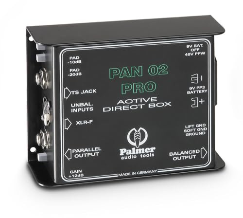PALMER PAN02PRO Professional DI Box active
