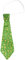 Widmann 1159T - Krawatte St. Patricks day, Kleeblatt, Fasching, Karneval, Mottoparty