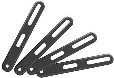Pantalla plana Plus 201q soporte adaptador convertir 200 x 200 mm VESA hasta VESA 400 x 400 mm y 300 x 300 mm (se adapta a la mayoría 32 a 46 flat panel TV)