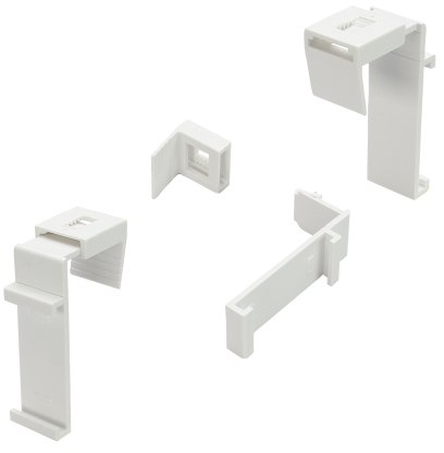 Klemmträger Klemmfix für DUO-Rollo und Rollo verstellbar, 2 Stück (5)