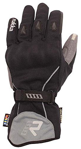Rukka Virium Gore-Tex Motorradhandschuhe, schwarz/grau, 7