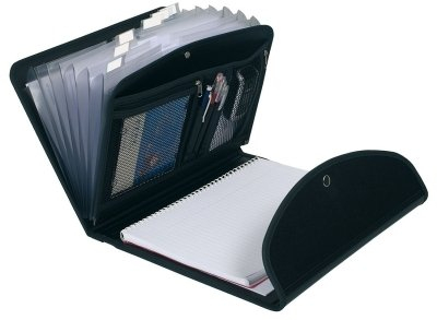 ExaClair GmbH Premium Ordnungsmappe A4 Exafolio 6tlg BRA 55834E schwarz