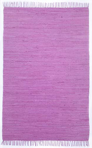 Theko Happy Cotton Teppich 100% Baumwolle 260_Berry Rechteckig 160x230 cm