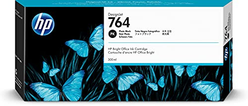 HP 764 Tintenpatrone Fotoschwarz, 300 ml