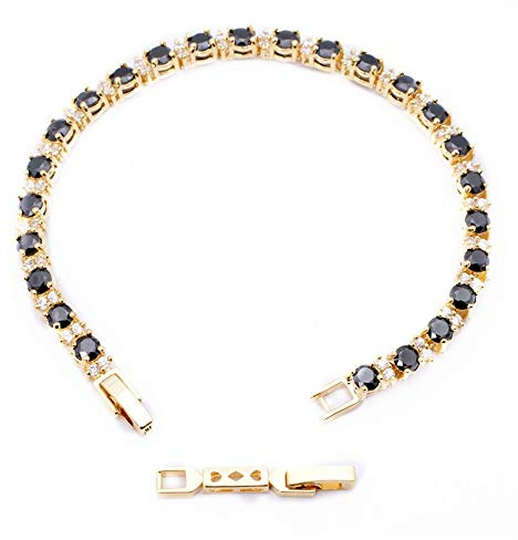 RIVA Schmuck 18K Gelbgold Vergoldet Armband Schnalle Extender Hakenverlängerung (Kein Armband)