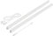 parlat LED Unterbau-Leuchten Rigel, je 87,3cm, 40cm Kabel, je 1118lm, weiß, 2er Set