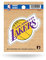 Rico Industries NBA Basketball Los Angeles Lakers kurzer Sport-Aufkleber, 9,5 x 12,9 cm, gestanztes Team-Logo, kurzer Sport-Aufkleber