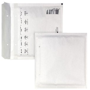 100 x Luftpolsterversandtaschen Weiss - Gr. CD [ 200 x 175 mm ] Luftpolstertaschen Versandtaschen Umschläge dimapax