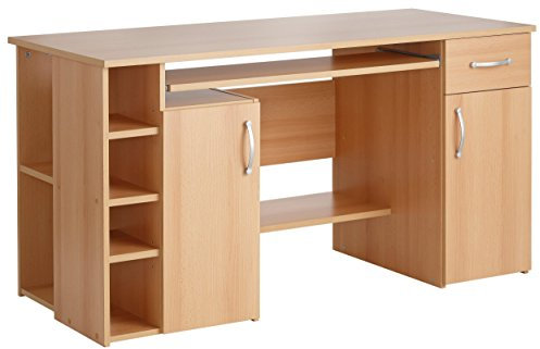 Möbeldesign Team 2000 GmbH Computertisch/Schreibtisch/PC-Tisch in Buche 4129