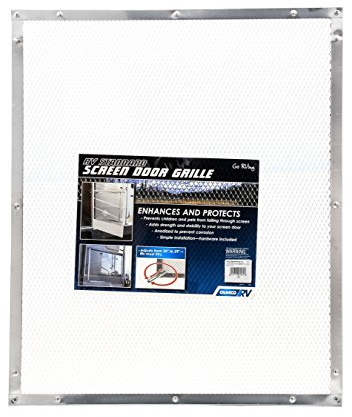 Camco 43981 Aluminio Protector de Rejilla de Puerta estándar