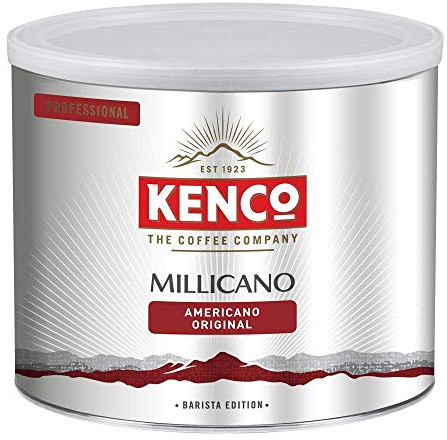 Kenco Millicano Whole Bean Instant Coffee 500g Tin. Approximately 275 servings. Unique Blend of Instant Coffee