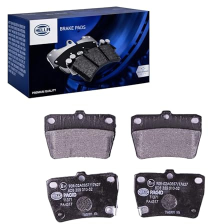 HELLA 8DB 355 010-521 Bremsbeläge - mit akustischer Verschleißwarnung