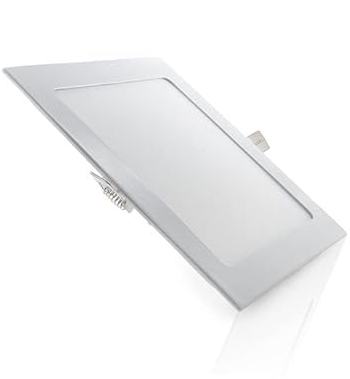 Placa LED 20W 1600Lm 4200ºK Cuadrada 40.000H [GR-RDP-16-W] | Greenice