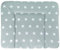 roba Folien Wickelauflage Little Stars - 85 x 75 cm - Wickelunterlage phthalatfrei mit Stern Design - Weiche Wickeltischauflage in Grau / Weiß
