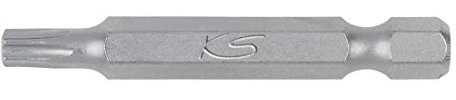 KS Tools 911.2779 1/4 Inserto p.viti Torx c.foro,TB10,50mm