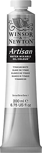 Winsor and Newton Artisan Water Mixable Oil Colour 200ml Titanium White
