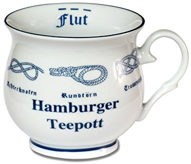 1000tees Hamburger Teepott, Geschirr, Becher