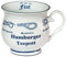 1000tees Hamburger Teepott, Geschirr, Becher