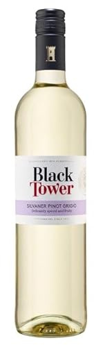 Black Tower Silvaner Pinot Grigio White Wine 75cl Bottle x 2 Pack