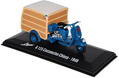 Italeri Vespa Piaggio Ape A125 Cassoncino Chiuso 1948 Blau 1/32 Del Prado Modellmotorrad Modell Motorrad