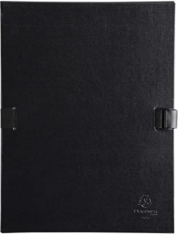 EXACOMPTA Dokumentenmappe N'CLIP, DIN A4, schwarz