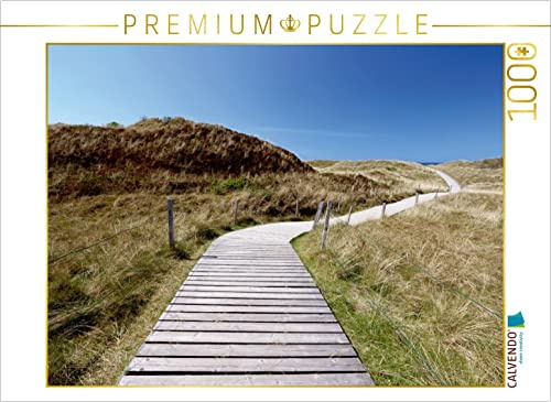 CALVENDO Puzzle Weg zum Meer/Spiekeroog | 1000 Teile Lege-Größe 64 x 48 cm Foto-Puzzle für glückliche Stunden