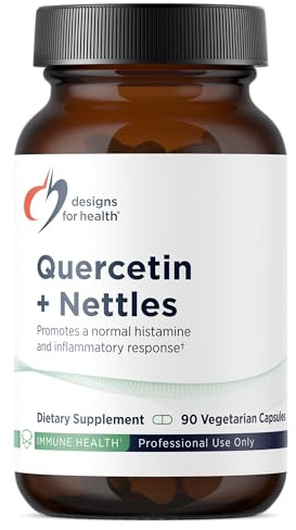Designs for Health Quercetin + Nettles, 90 Capsules