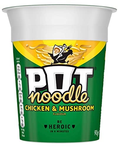 Pot Noodle Chicken and Mushroom, 90g