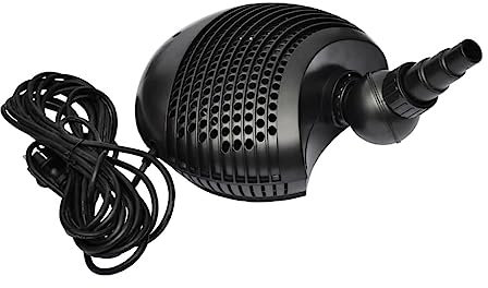 vidaXL Pompe d’Étang Pompe de Filtration 155 W 10000 l/h Entretien de Jardin