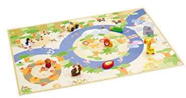 Sevi 82625 - Spielpuzzle Safari mit Figuren