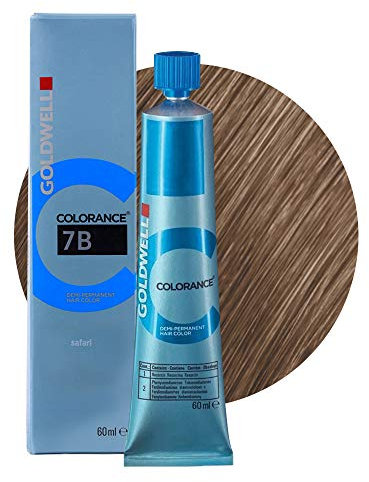 Goldwell Colorance Demi-Permanent Hair Color, 7b Safari, 2.03 Fl Oz