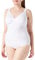 Sassa Damen Formender Body doppelt vorgeformt 00903, Einfarbig, Gr. 75D, Weiß (Weiß 00100)
