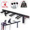 4U® Skihalter Wand-Skihalter für 4 Paar Ski, mit 4 Haken Ski Skiträger Skistöcke Nordic Walking Stöcke Wandhalter Ski Gerätehalter