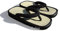 cinius Sandales japonaises Zori Tongs,Noir,37 EU