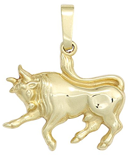 Jobo Anhänger Sternzeichen Stier 333 Gold Gelbgold Sternzeichenanhänger