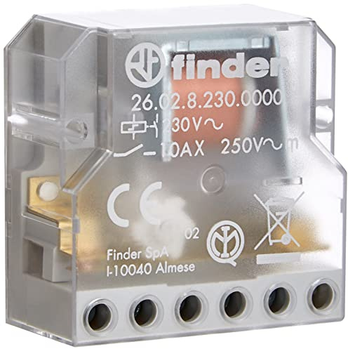Finder 260282300000PAS - Teleruttore per scatola 230 VAC 2 NO 10 A