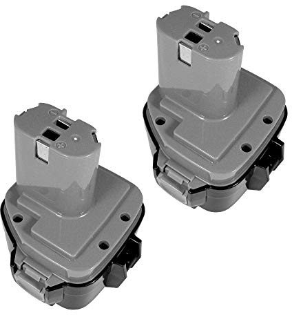 2 batteries Li-Ion de haute qualité – 12V – 3 300 mAh pour appareils Makita