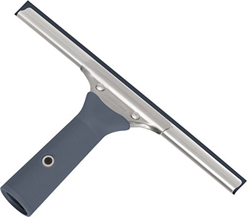 Lewi Fensterwischer mit Griff, Schiene, Gummi hart 35 cm