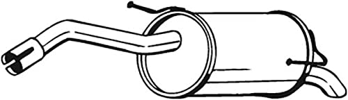 Bosal 145-125 Endschalldämpfer