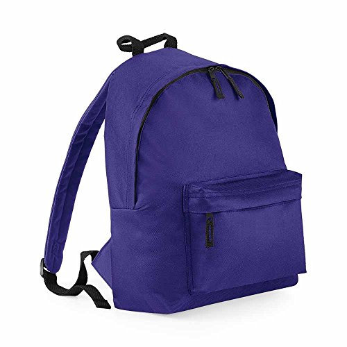 BagBase Unisex bg125purp Original Fashion Rucksack, Violett, Größe M